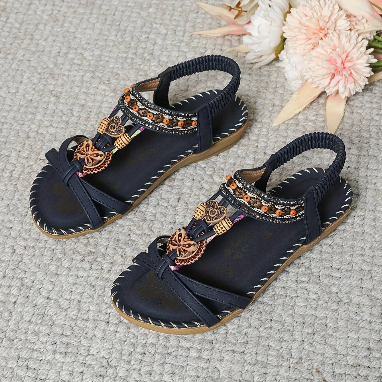 Women flat sandals - FABIOLA