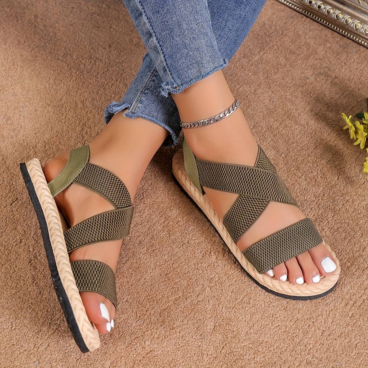 Women flat sandals - JEMMA